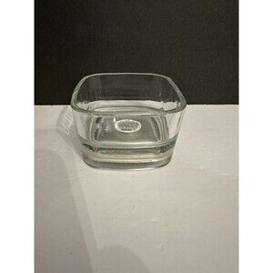 Elegant Magnetic Tealight Candle Holder - Clear Glass by Glade